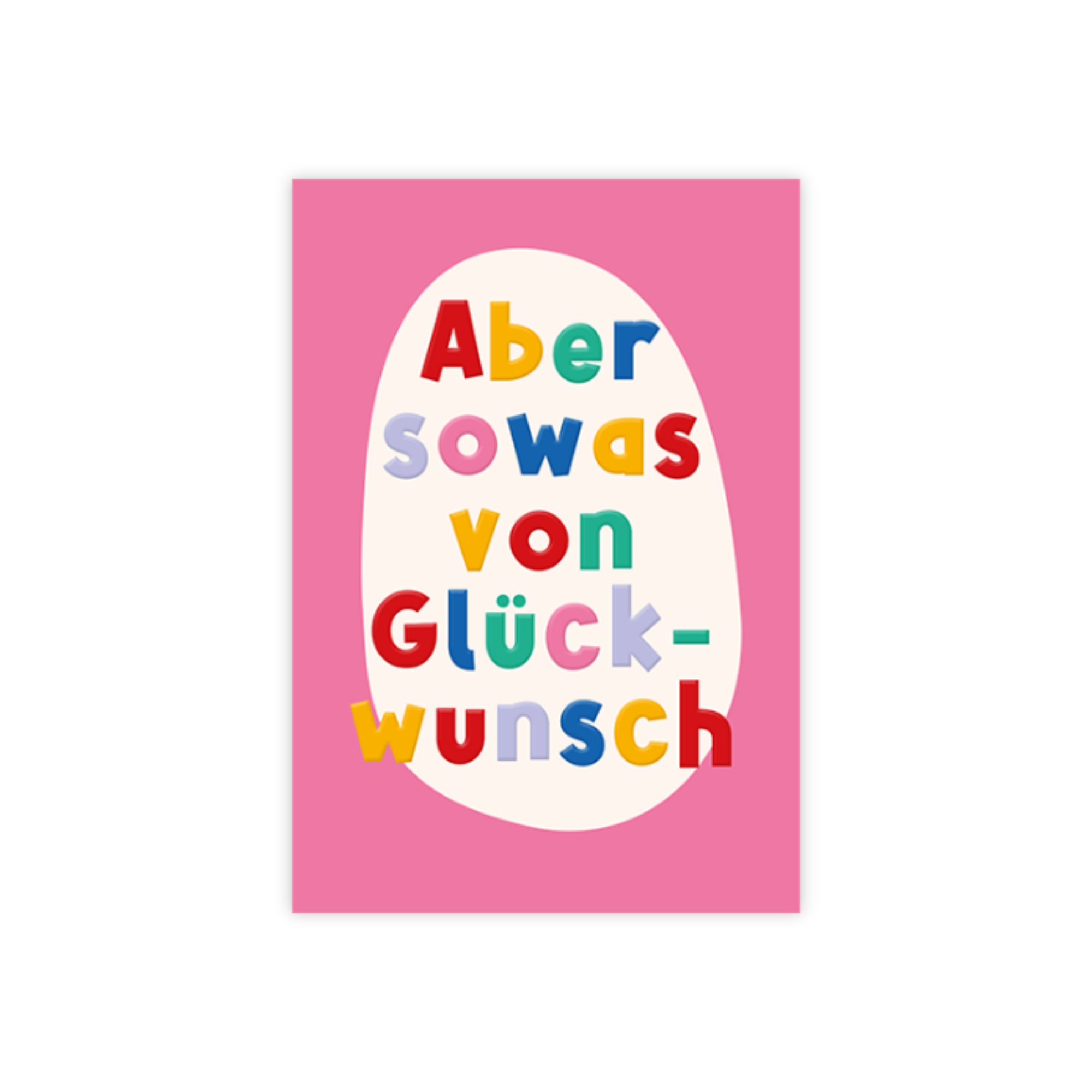 Karte "Glückwunsch"