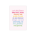 Karte "Lebe Liebe Lache"
