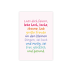 Karte "Lebe Liebe Lache"