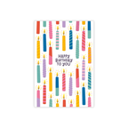 Karte "Happy Birthday"