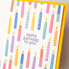 Karte "Happy Birthday"