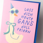 Karte "Gans toll"