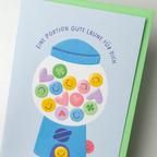 Karte "Portion gute Laune"