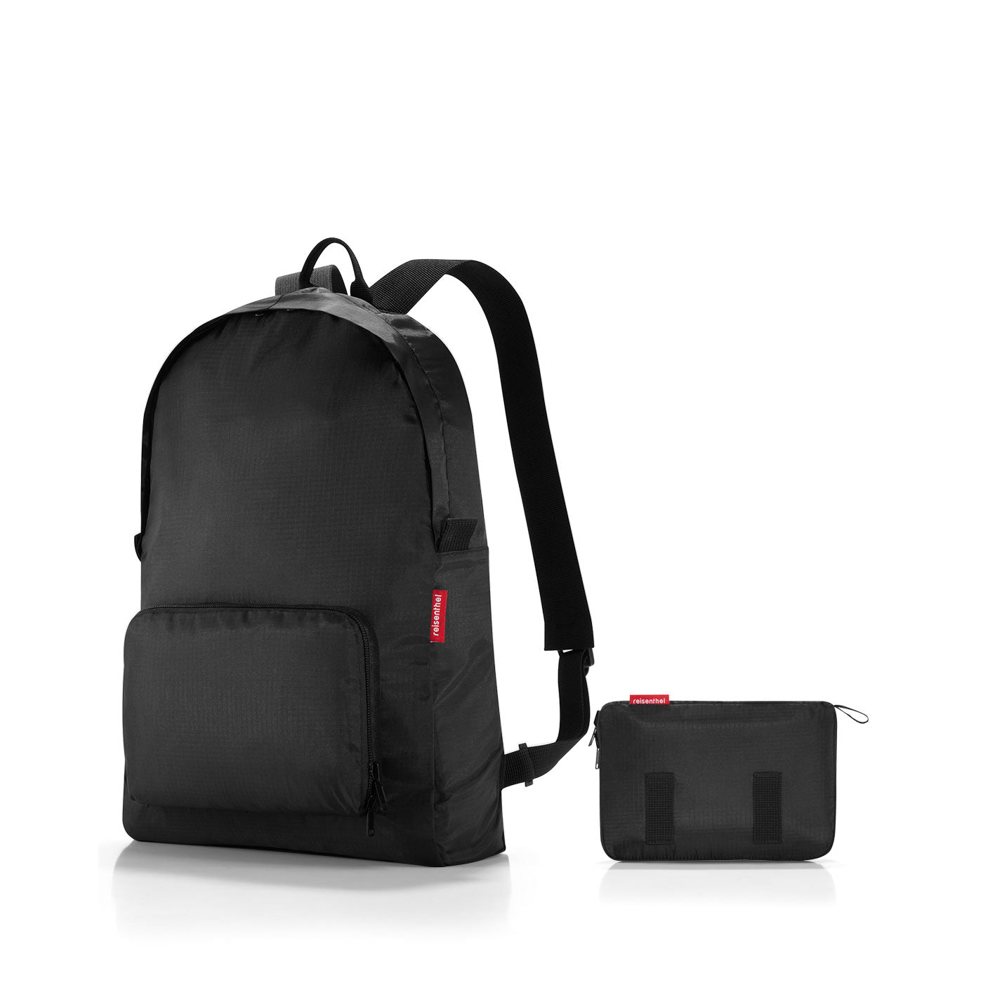Mini Maxi Rucksack schwarz