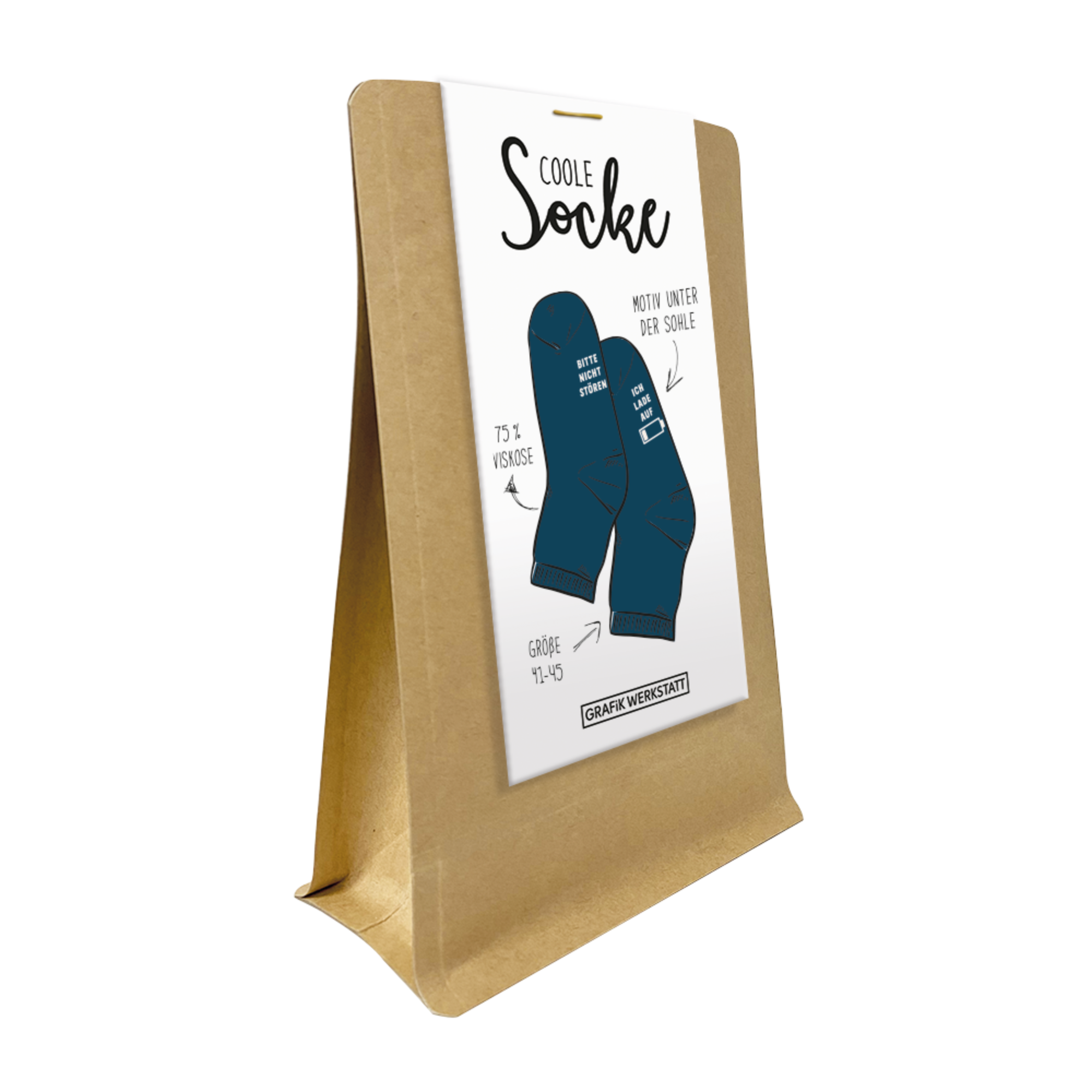 Coole Socke "Ich lade auf"