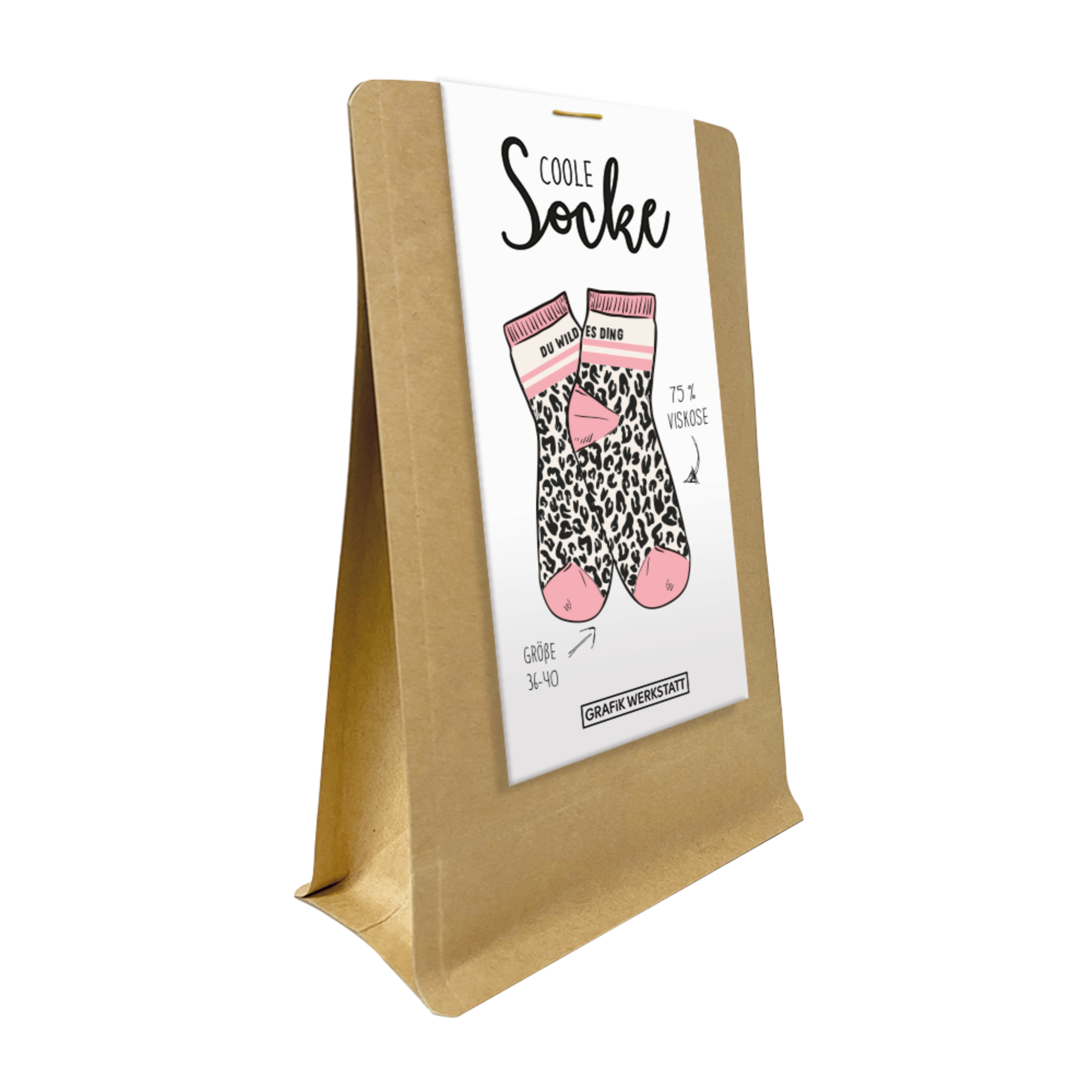 Coole Socke "Wildes Ding" Leo