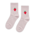 Socken Erdbeeren metallic