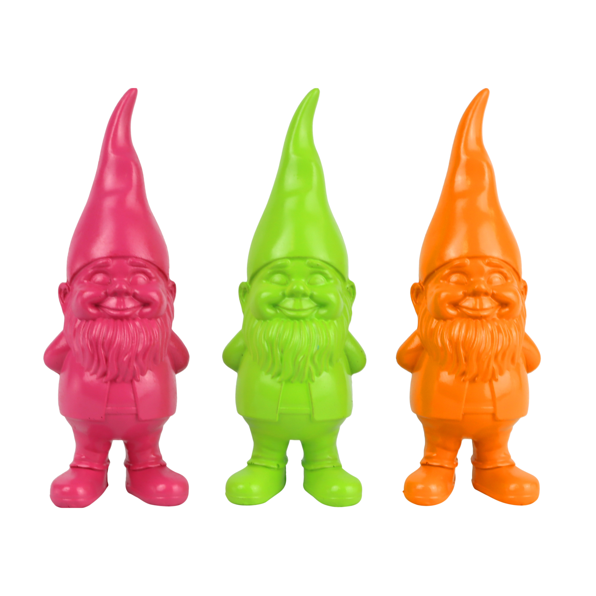 Gartenzwerg Neon klein