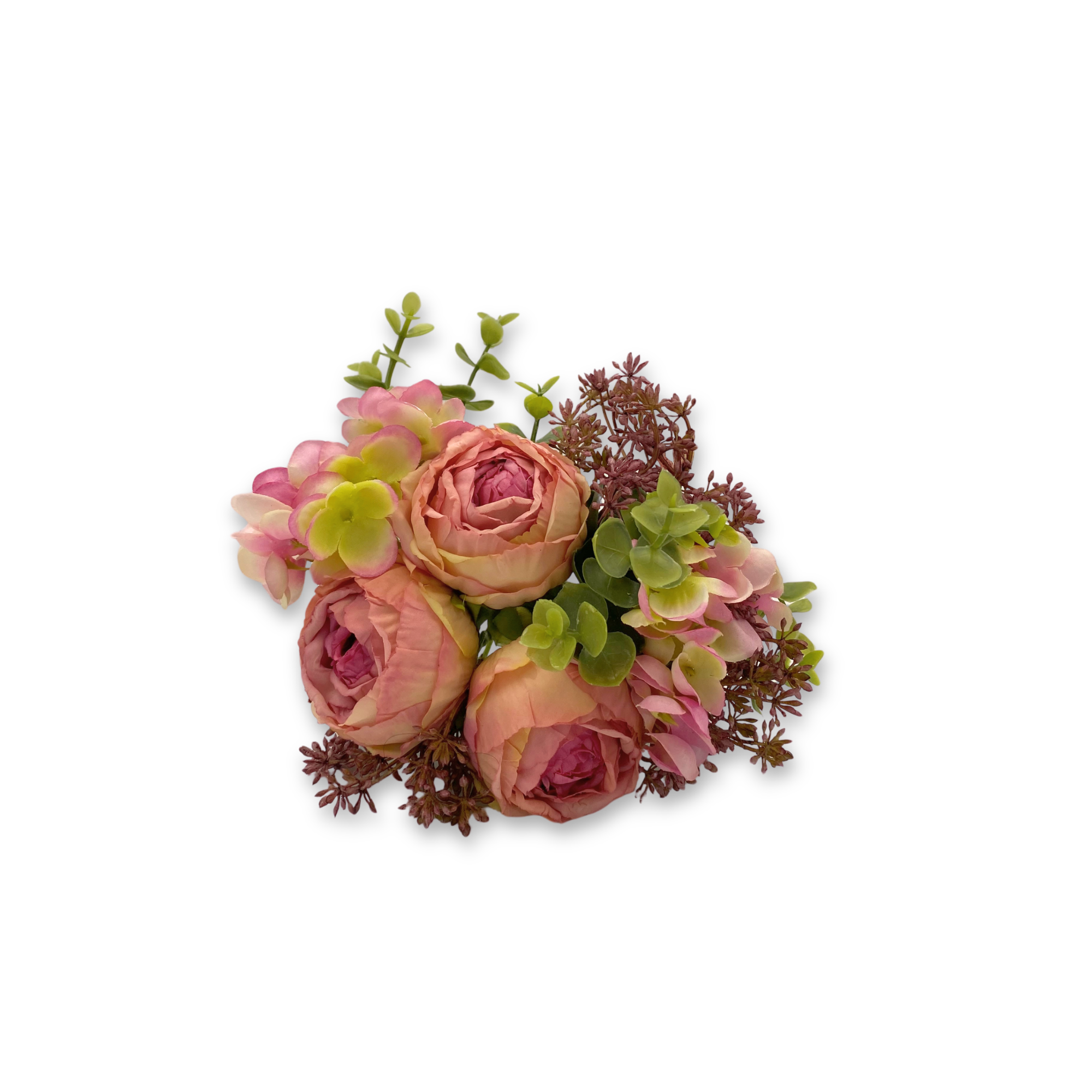 Für-Immer Blumenstrauß rosa