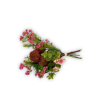 Für-Immer Blumenstrauß altrosa