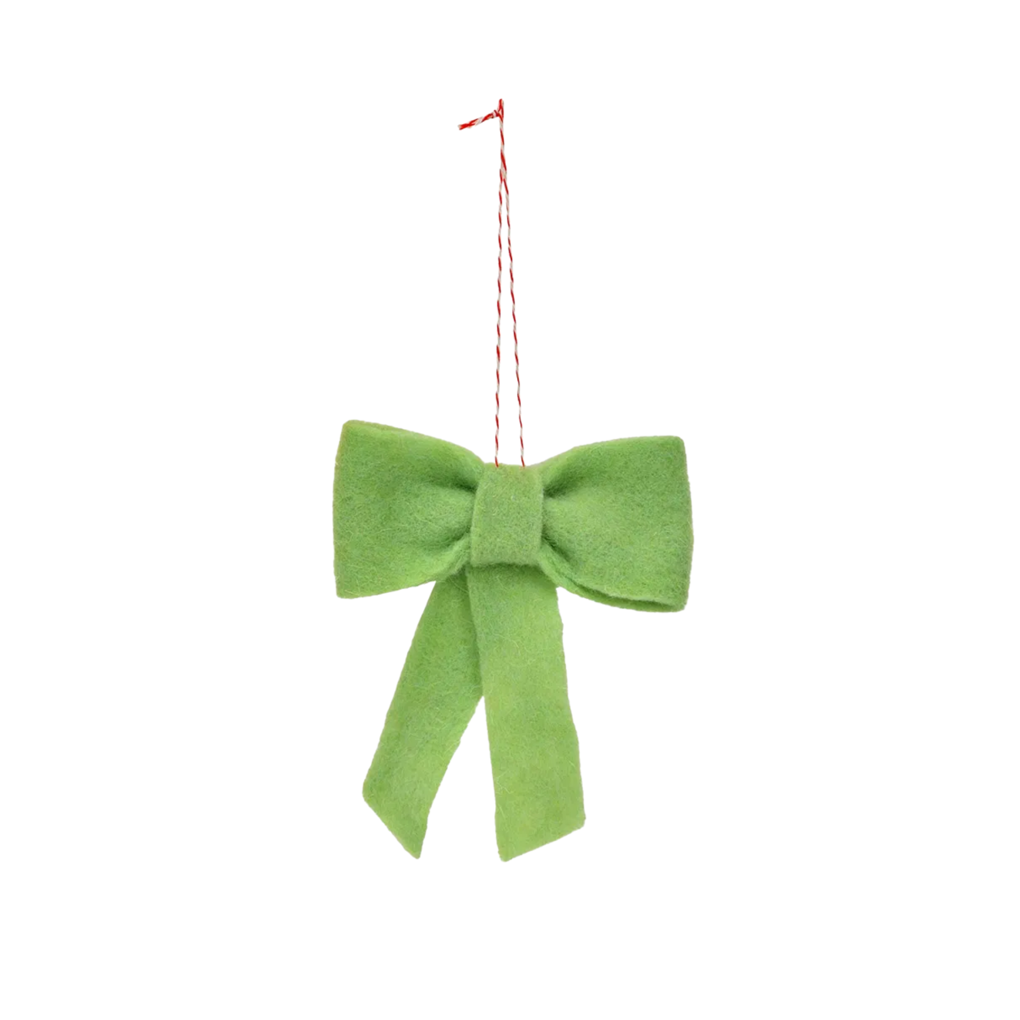 Schleife Filz Pastell