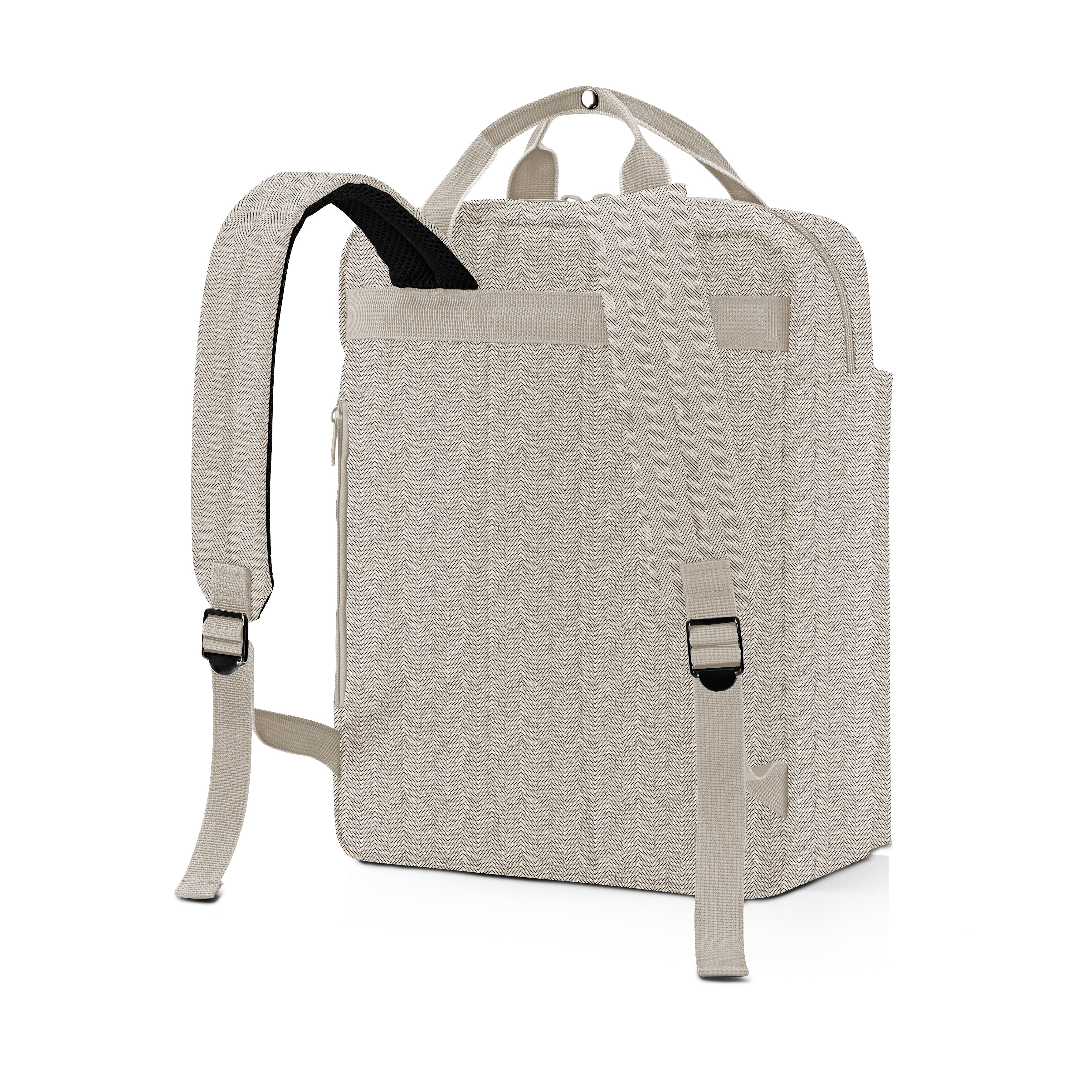Allday Rucksack M Herringbone Sand