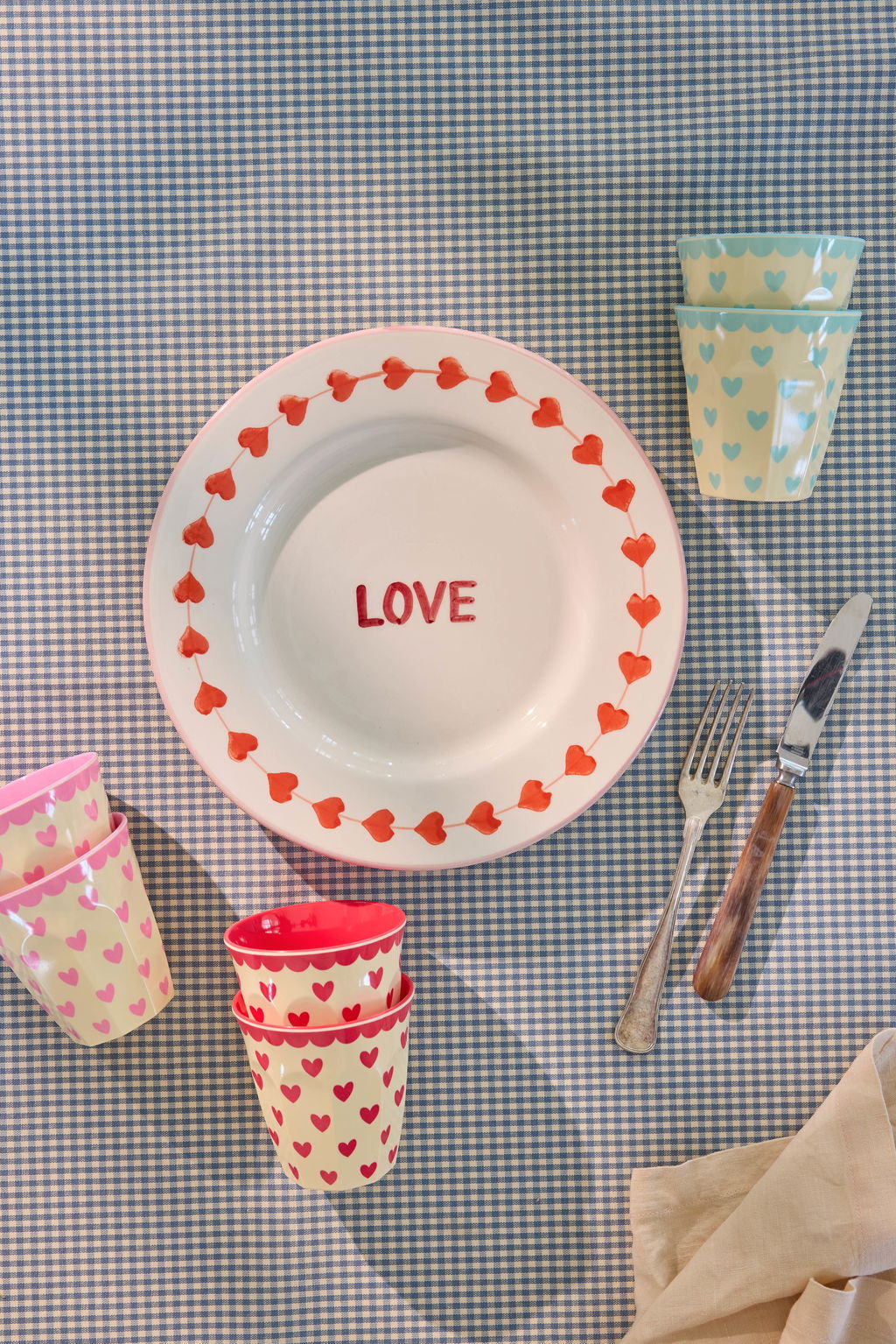 Becher Hearts mittelgroß