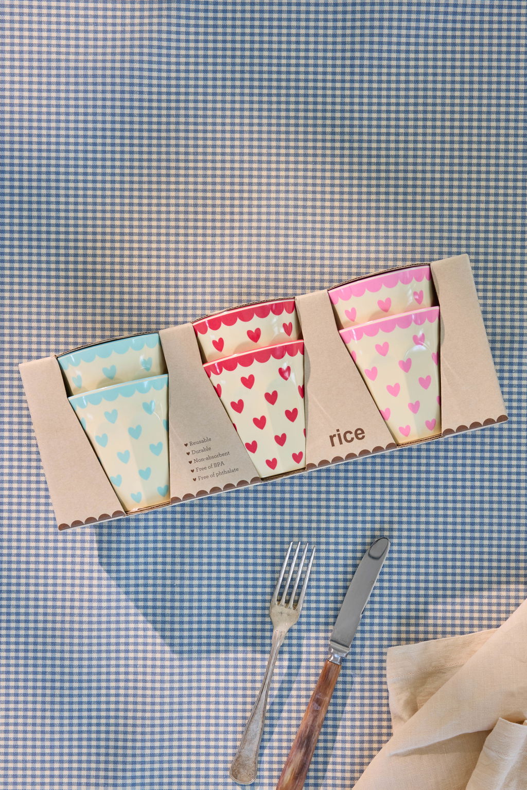 Becher Hearts mittelgroß