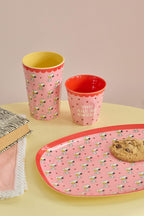 Becher Snoopy groß rosa