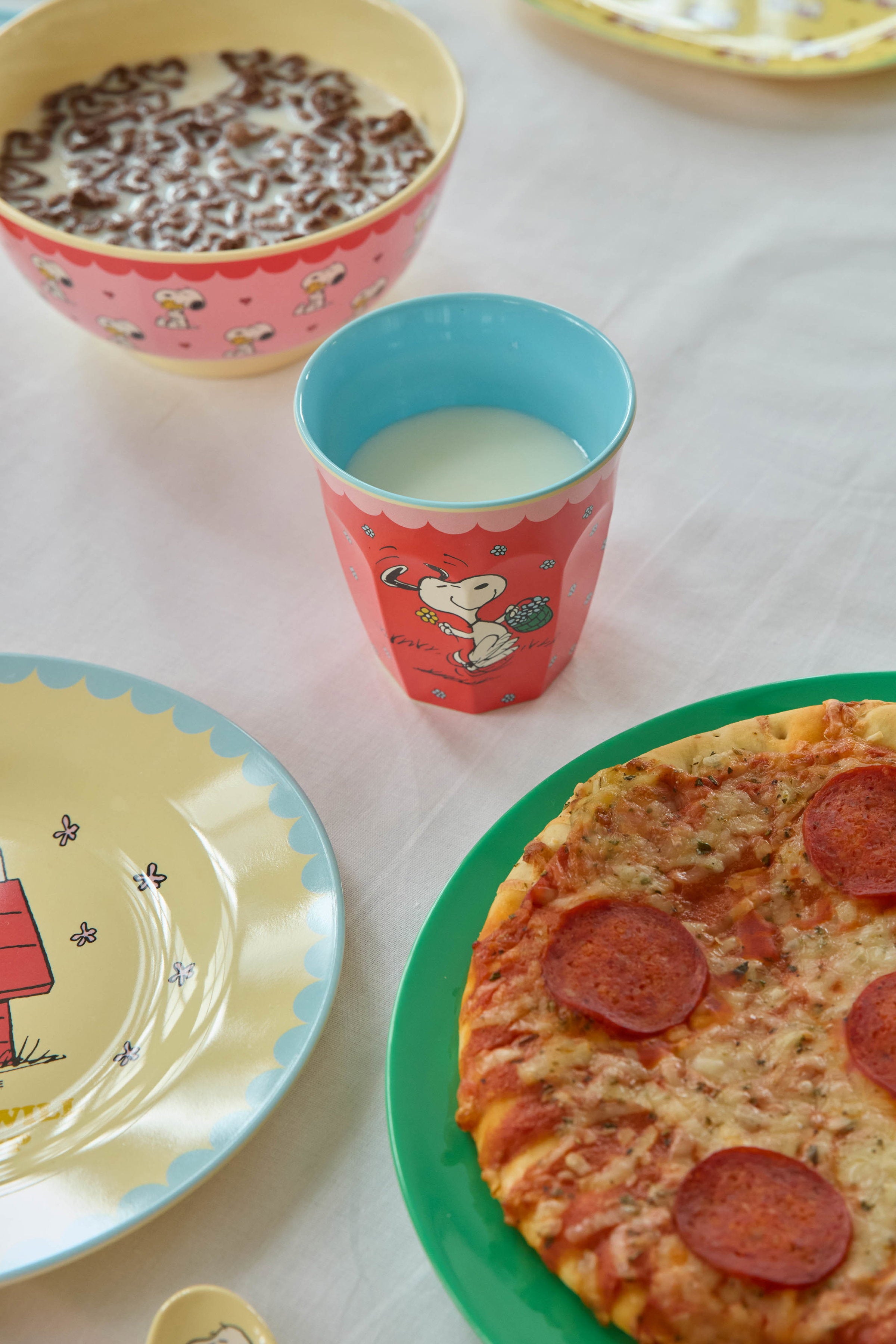 Becher Snoopy rot