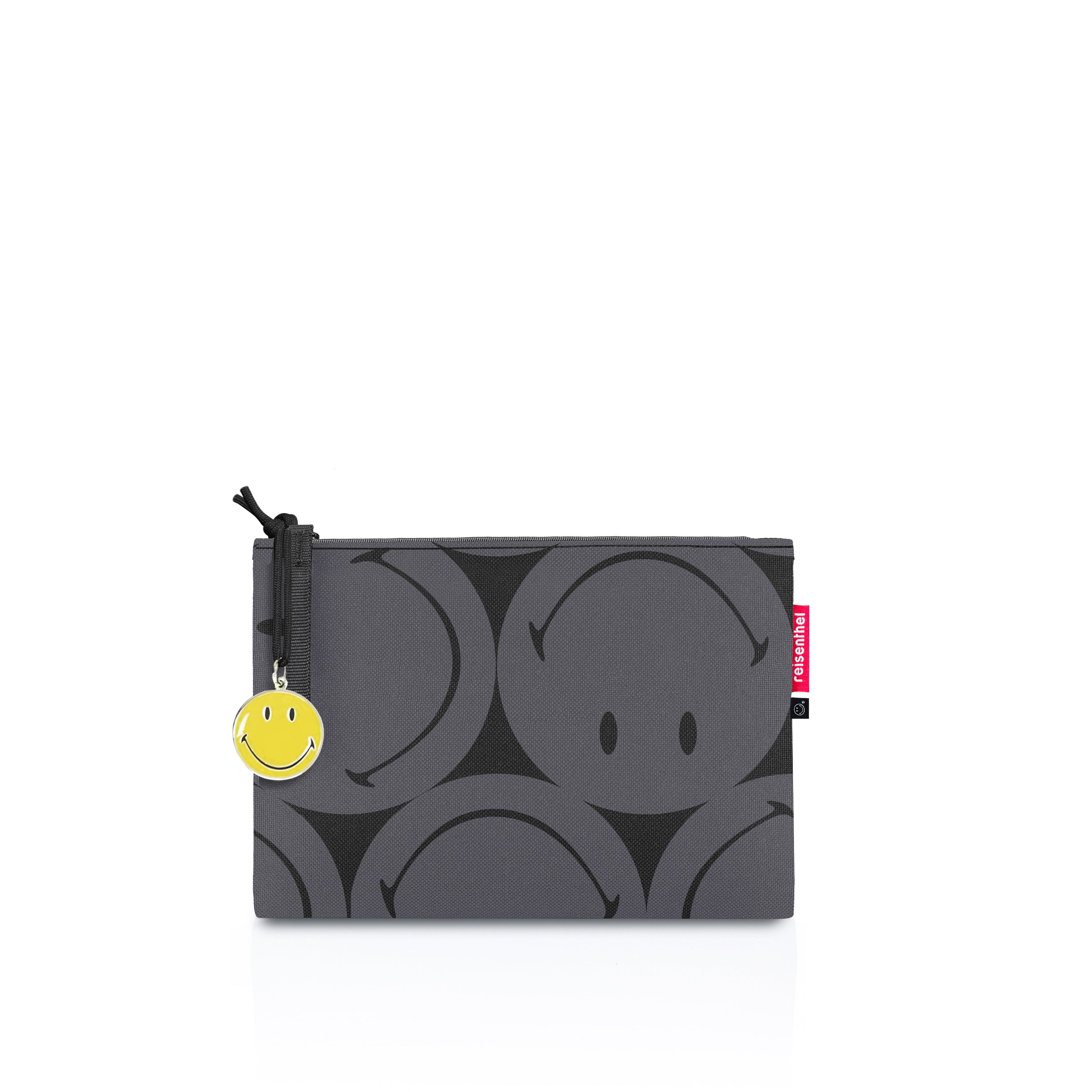 Case 1 Kosmetiktasche Smiley Grey