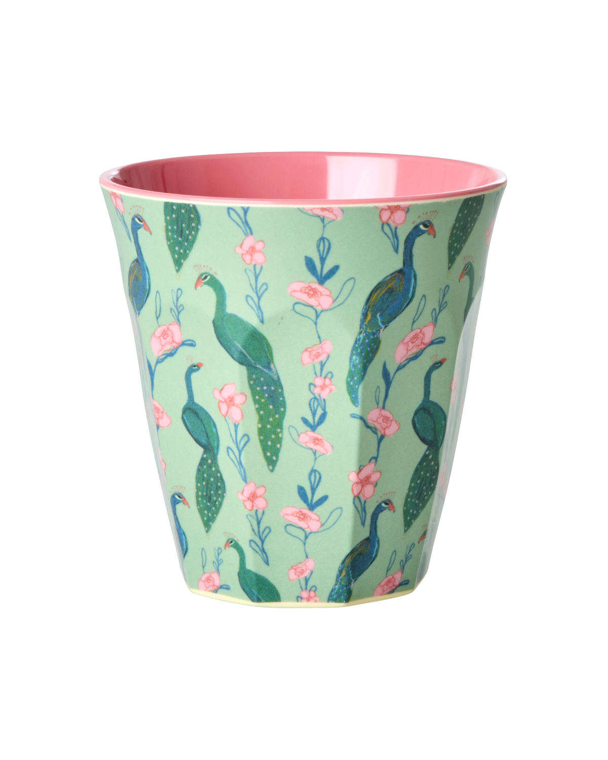 Becher Peacock Power mittelgroß