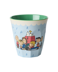 Becher Snoopy blau