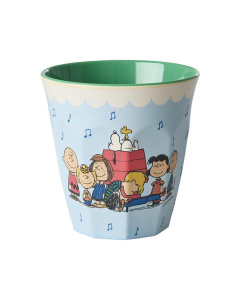 Becher Snoopy blau