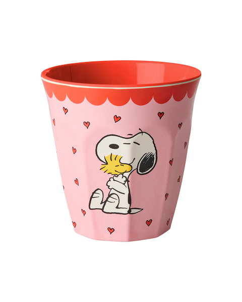 Becher Snoopy rosa