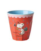 Becher Snoopy rot