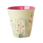 Becher Summer Flowers mittelgroß