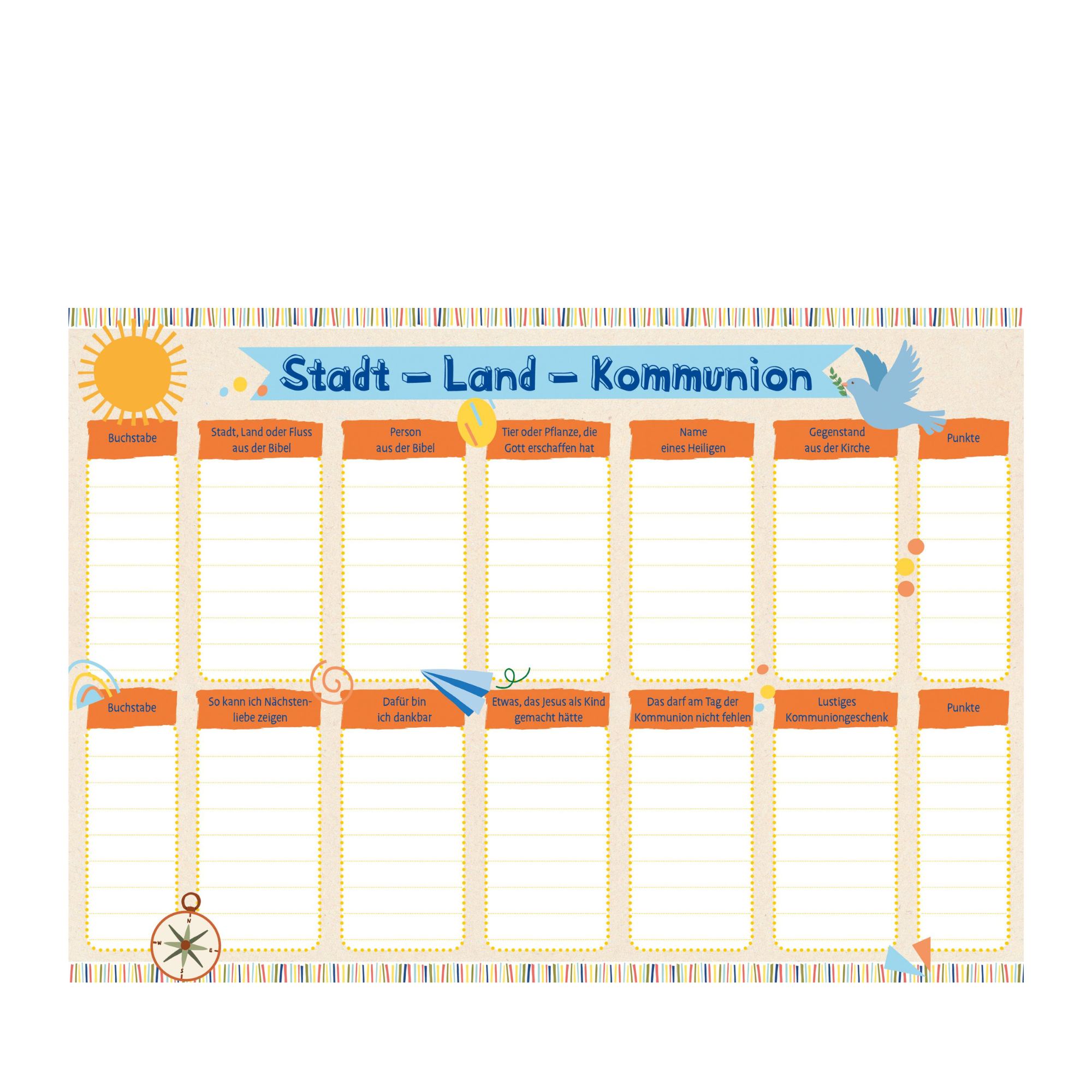 Stadt, Land, Kommunion