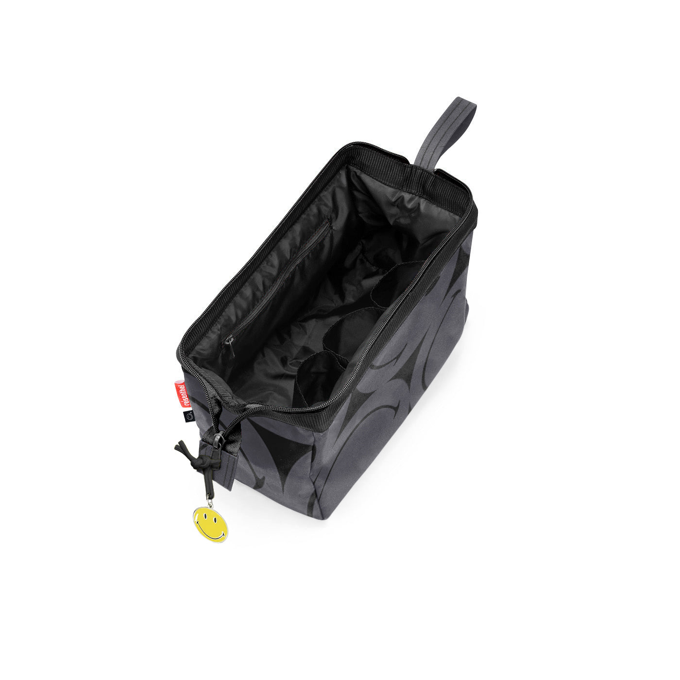 Kosmetiktasche Smiley Grey