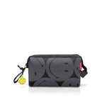 Kosmetiktasche Smiley Grey