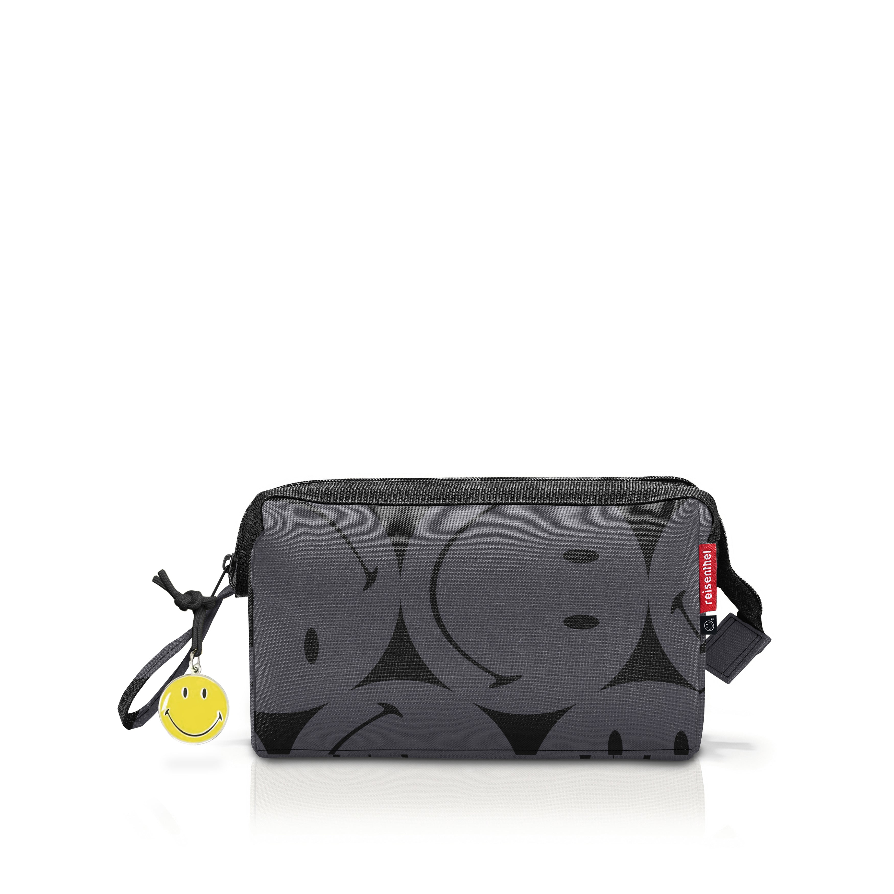 Kosmetiktasche Smiley Grey