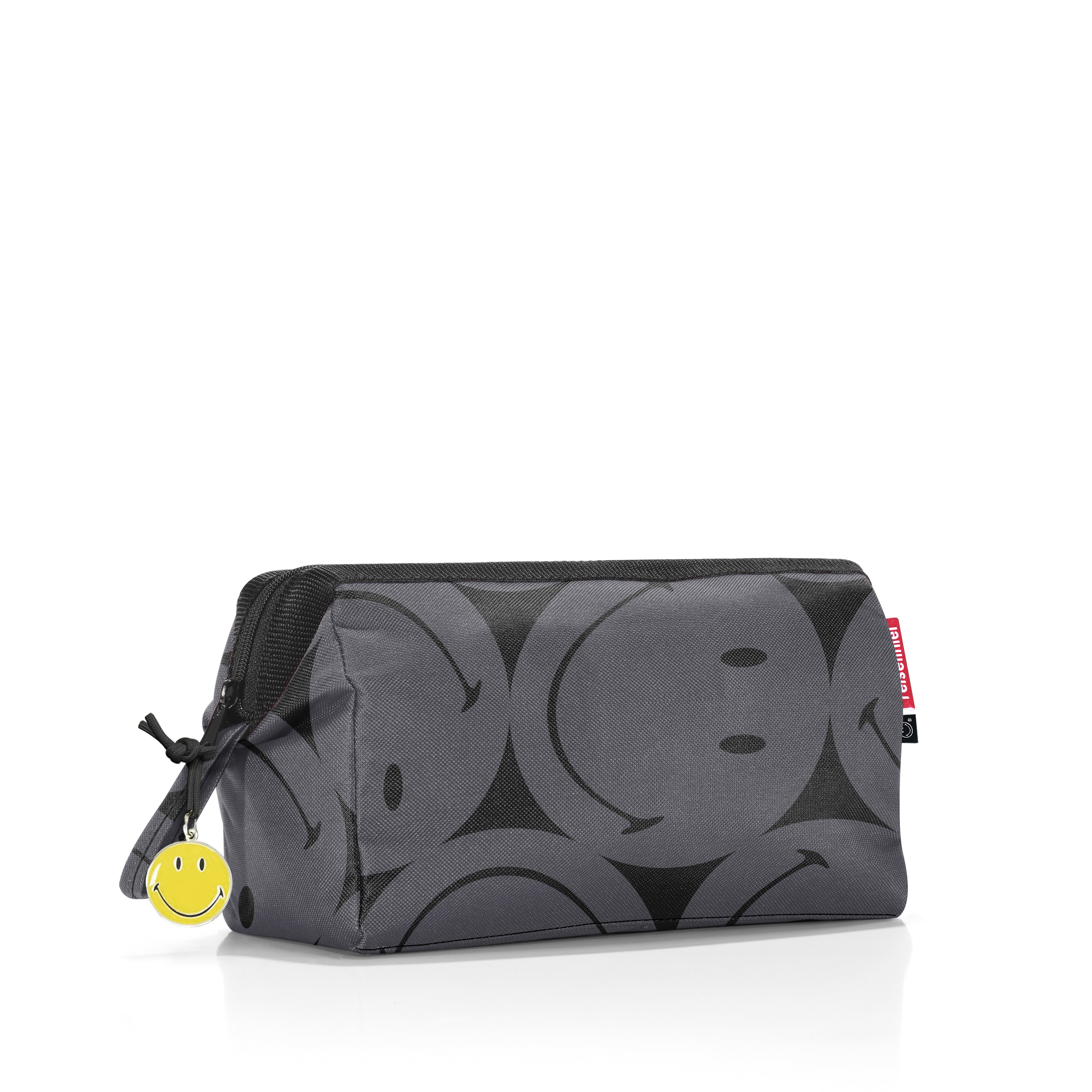 Kosmetiktasche Smiley Grey