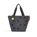 Shopper M Smiley Grey