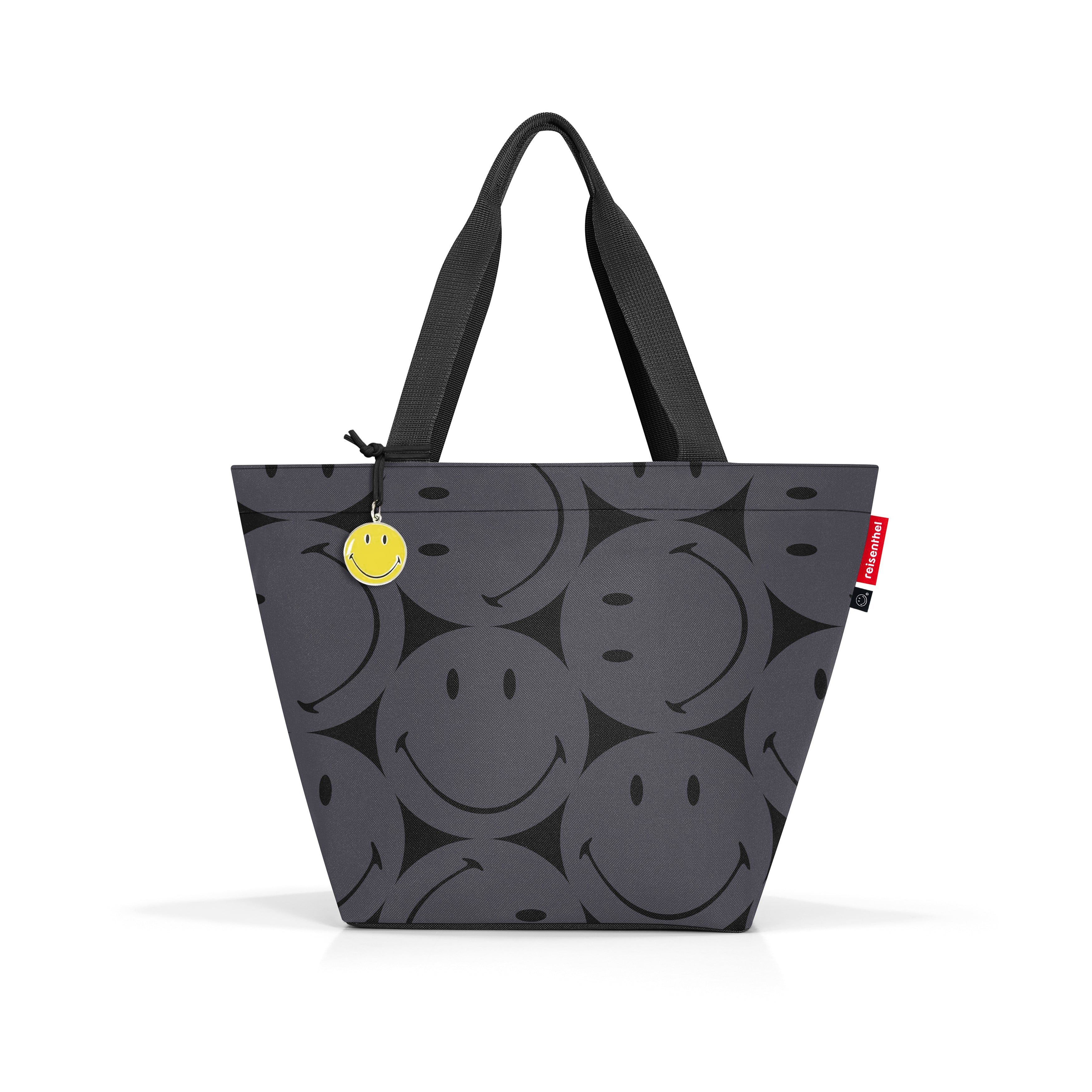 Shopper M Smiley Grey