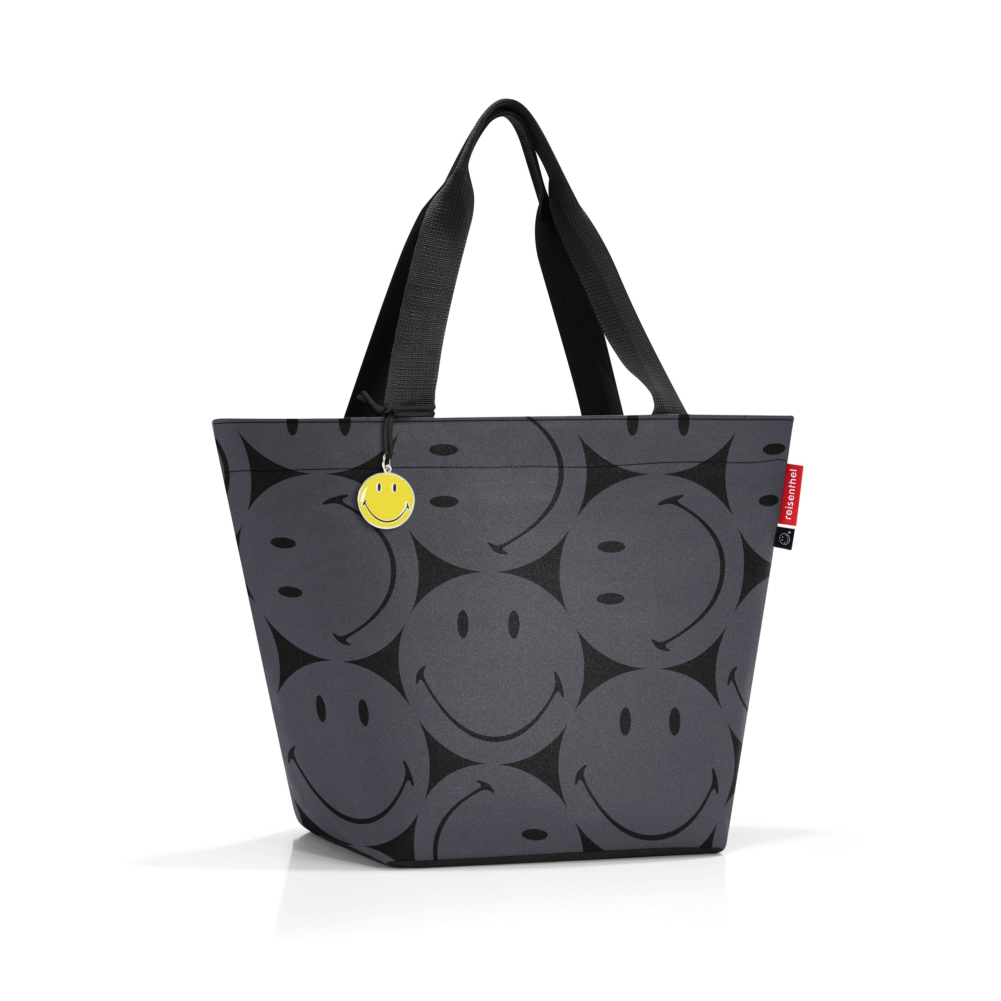 Shopper M Smiley Grey