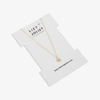 Halskette Blume Strass