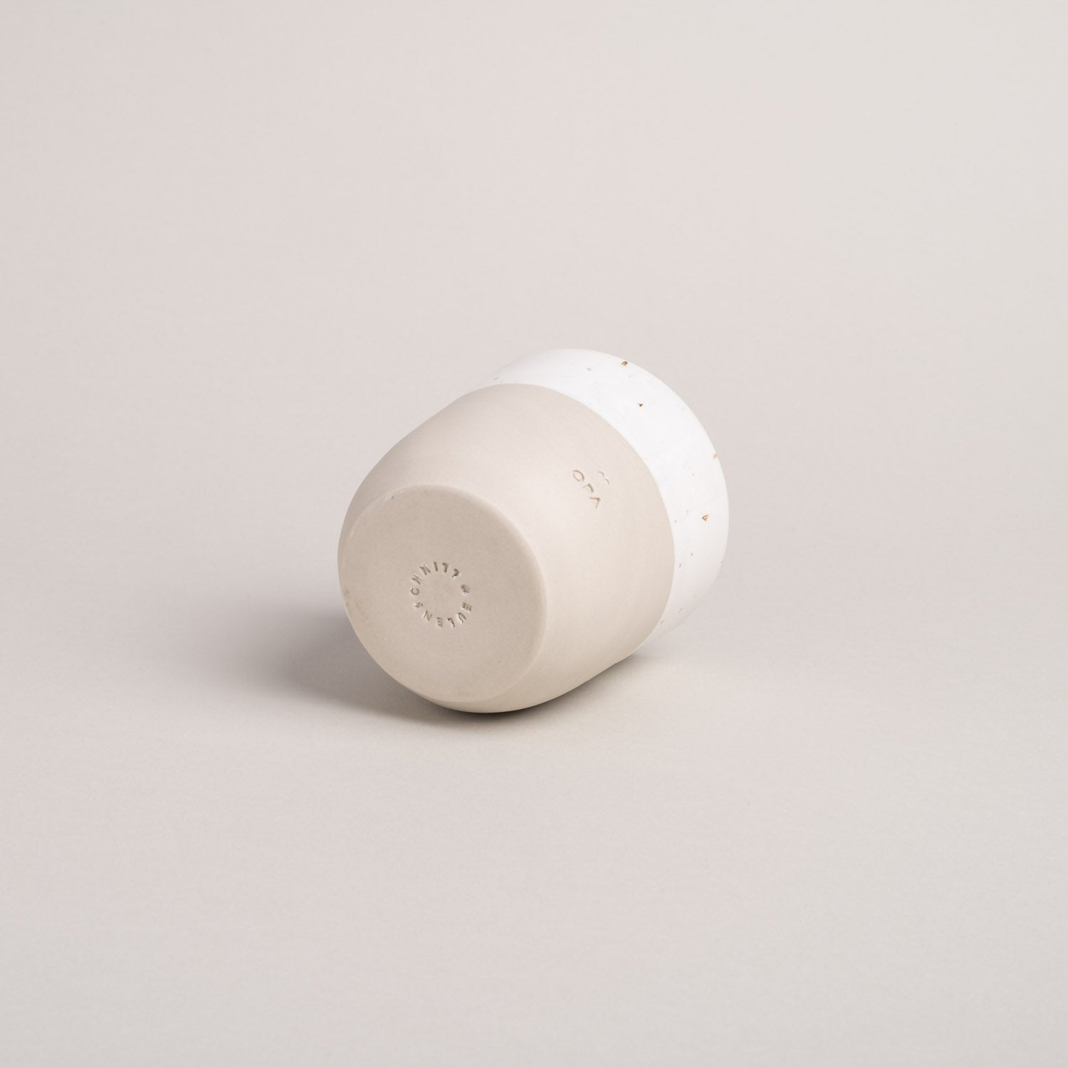 Steingut Becher "Opa"