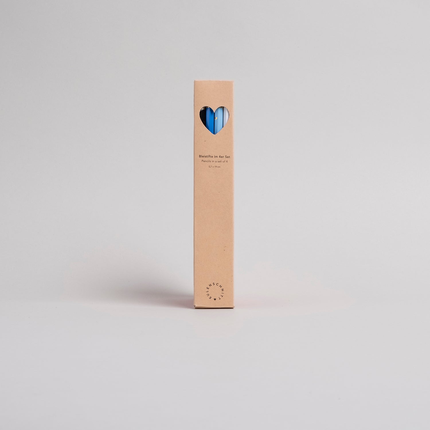 Bleistift 4er Set blau