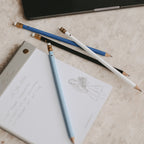 Bleistift 4er Set blau